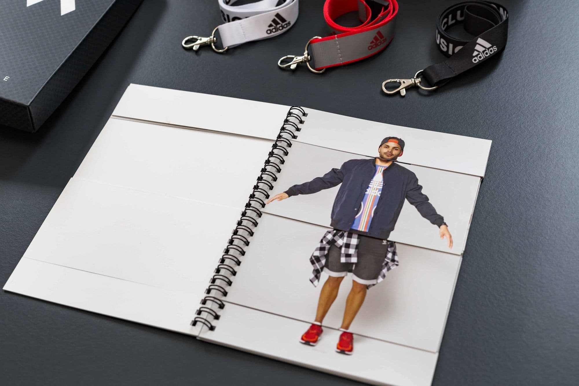 ADIDAS design keychain - fresh id