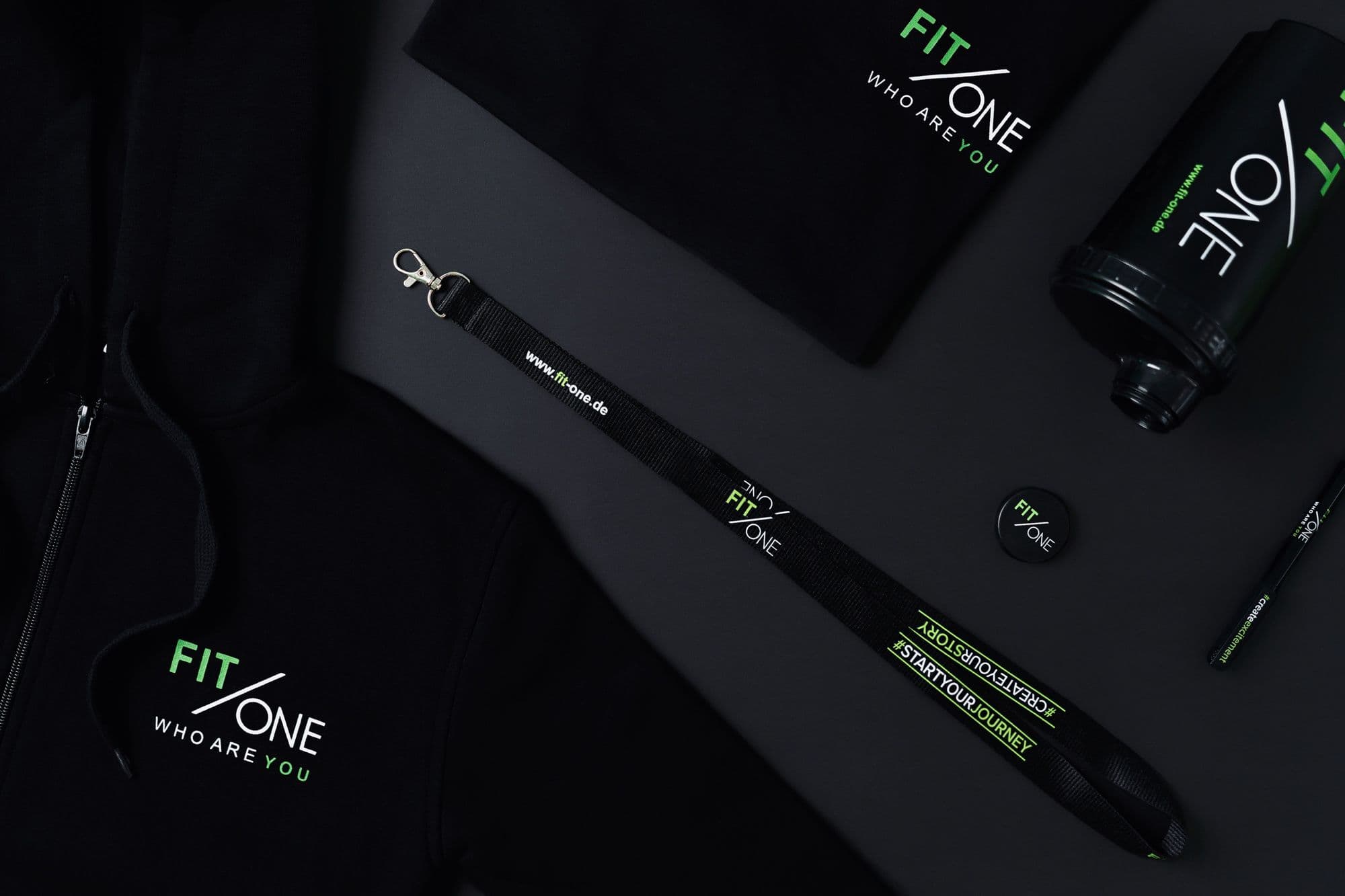 FIT ONE merchandise glasses t-shirt bottle - fresh id