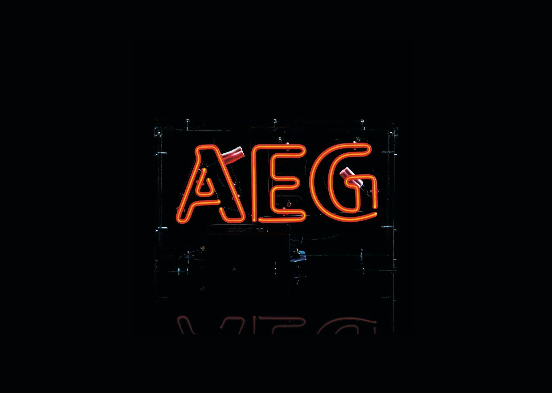 AEG Logo LED Neon - fresh id