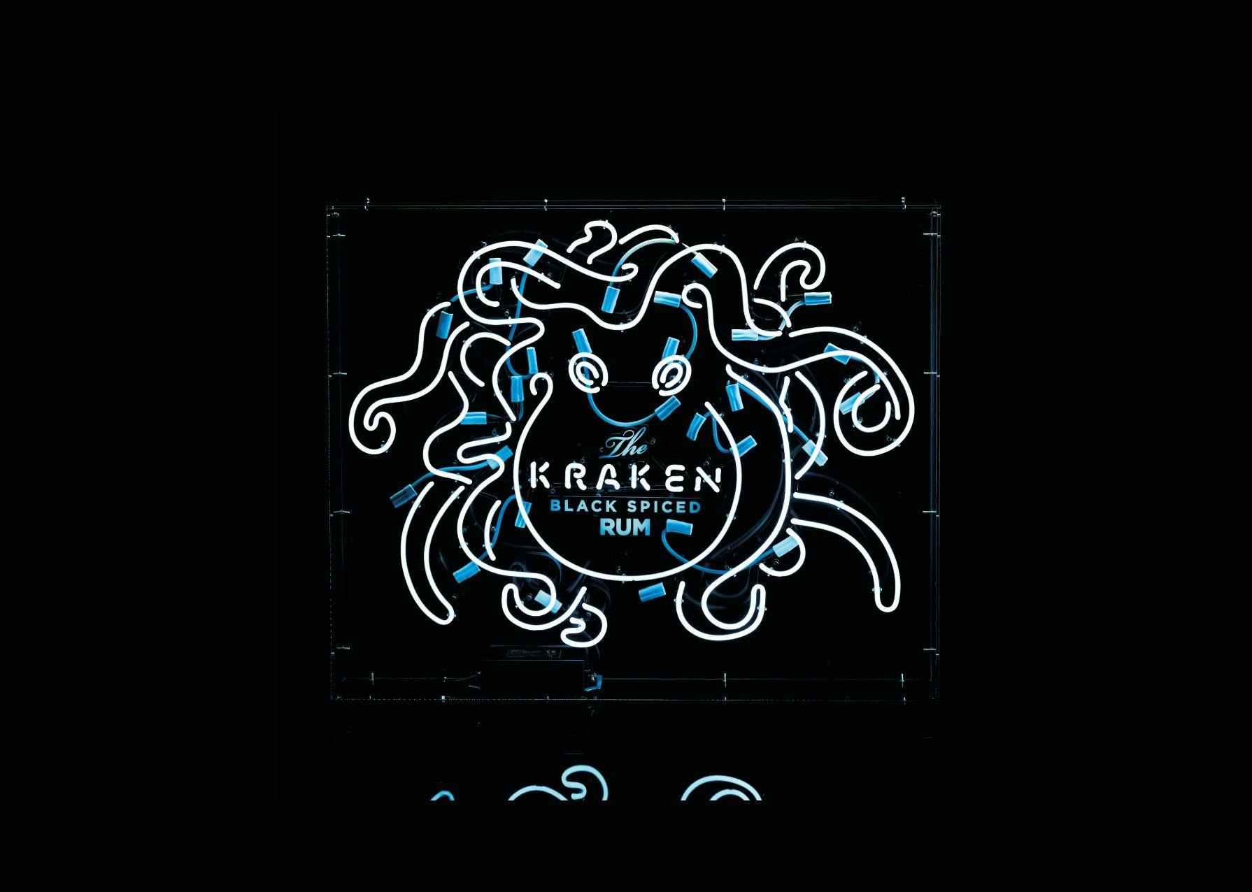 Kraken Logo LED Neon - fresh id